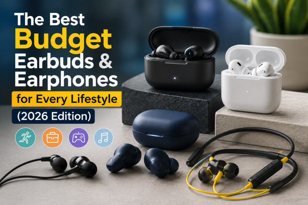 The Best Budget Earbuds & Earphones for Every Lifestyle (2026 Edition)